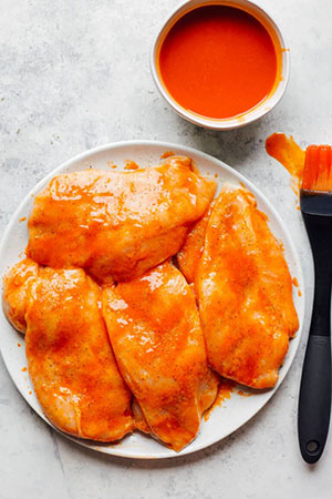 Marinated Buffalo Chicken